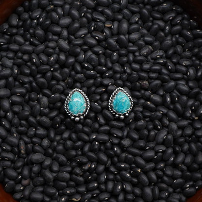 Whitewater Turquoise Stud Earrings