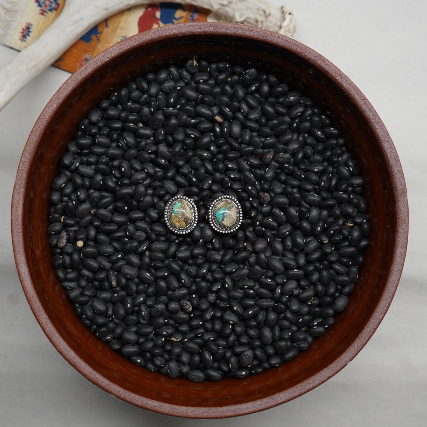 Royston Turquoise Stud Earrings