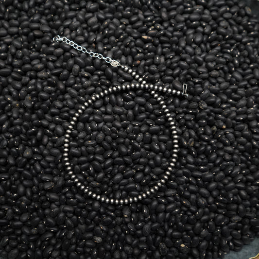 14-16.5" 4mm Silver Bead Chain