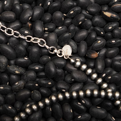 14-16.5" 4mm Silver Bead Chain