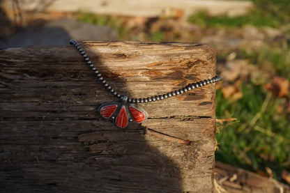 Red Spiney Oyster Pendant