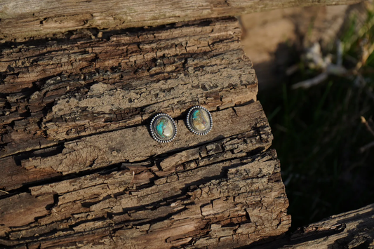 Royston Turquoise Stud Earrings